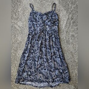 Blue Paisely Sundress